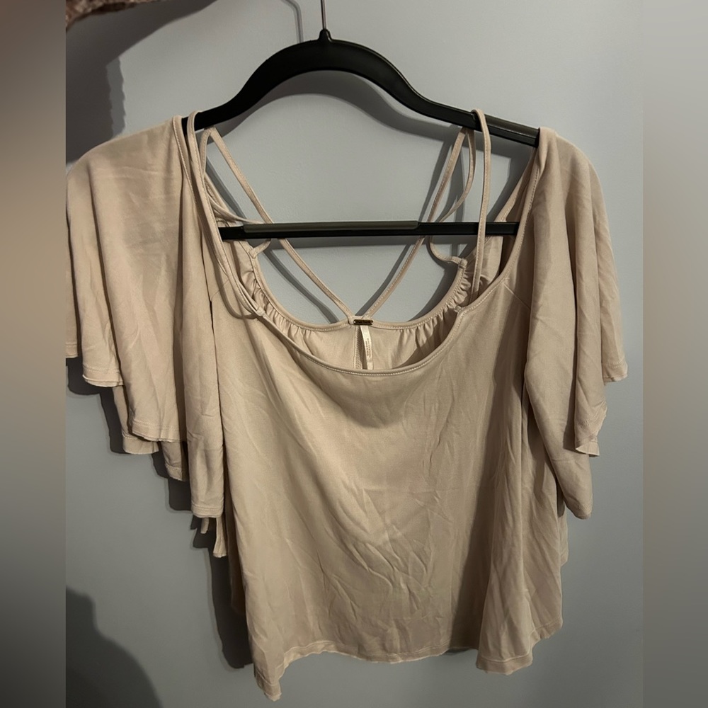 Size L Free People Blouse